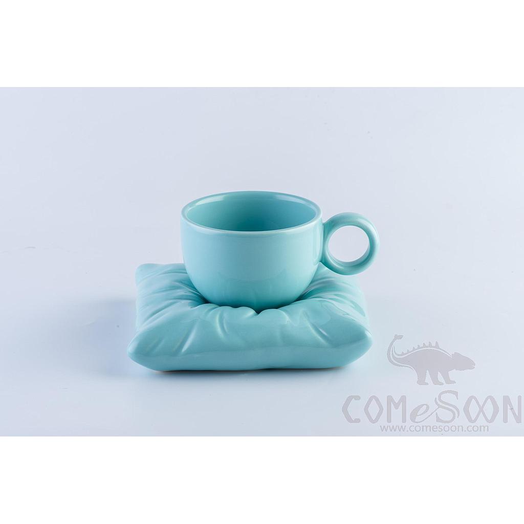 Pillow Coffee Cup
Tiffany Blue 200ml