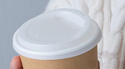 CPLA Coffe Cup  Lid 80mm for 8oz，D80mm