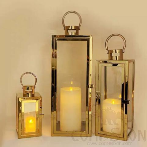 Lantern Lamp 3 Piece Set