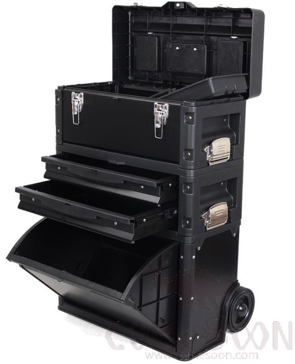 Mobile manual inclined mouth fitting box