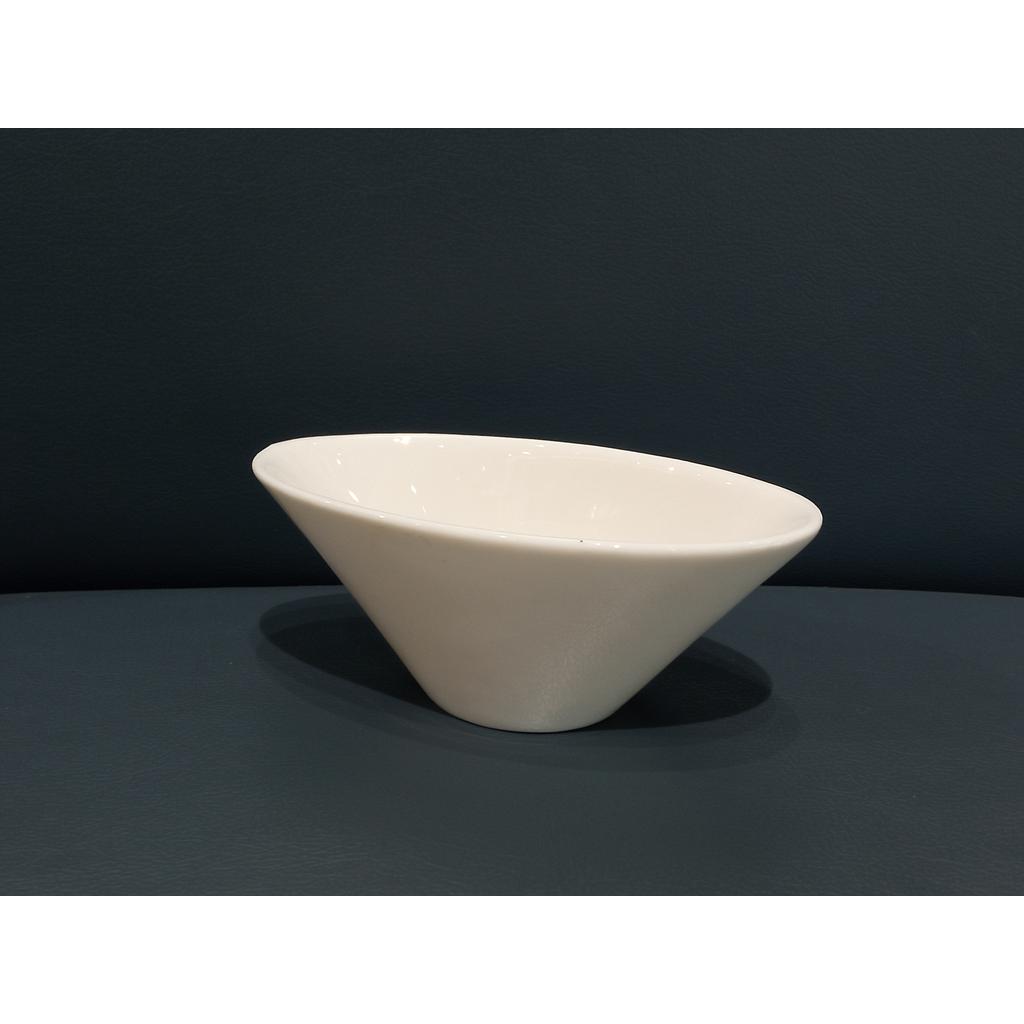4.2&quot; Flat edged Yuanbao Bowl, 10.2*6*4.3cm