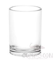 PC Straight Water Cup Short Cup 123ml