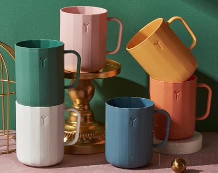 Little White Rabbit Cup,PP,9.7*7.5*10.3cm