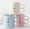 Wheat Print Bunny Cup,wheat,10.5*8*9.5cm