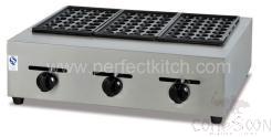 Gas Takoyaki Grill Machine,  670*530*270mm