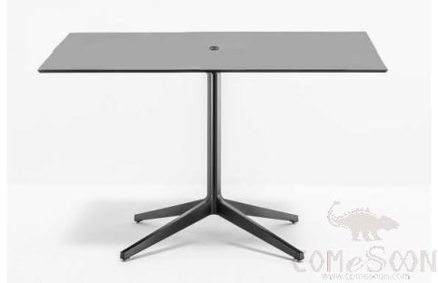 Outdoor table, carbon steel, 140*70*75cm