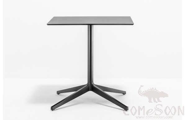 Outdoor table, carbon steel, 70*70*75cm