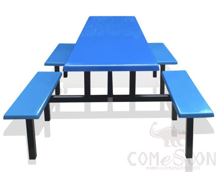 Frp Canteen Tables And Chairs-200*60*75Cm,Plastics And Steel