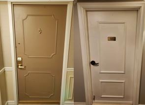 Solid Wood Door，30&quot;*79 5/8&quot;*13/4&quot;