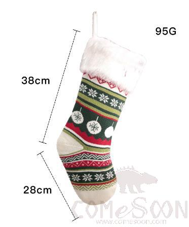 Snowflake Christmas Socks