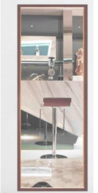 Full Length Mirror, Wooden Frame, L500*H1500*T36mm