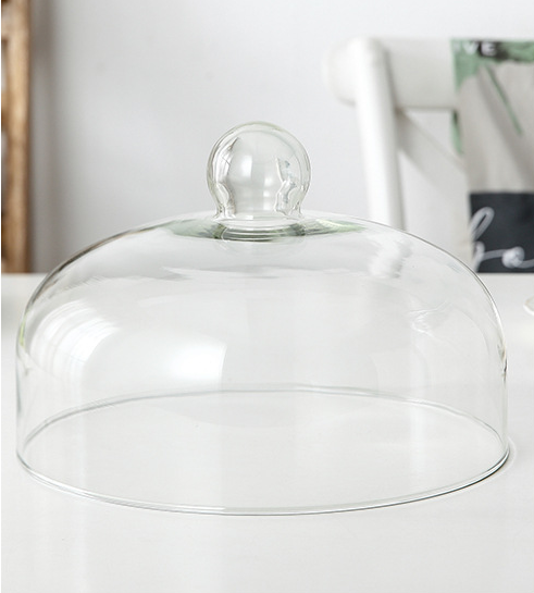 Clear glass cover,30cm