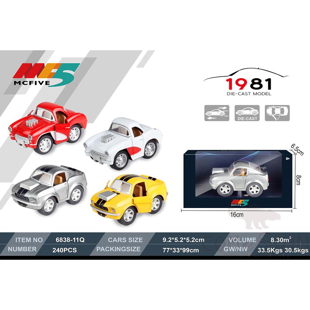 Toy Car，9.2*5.2*5.2cm