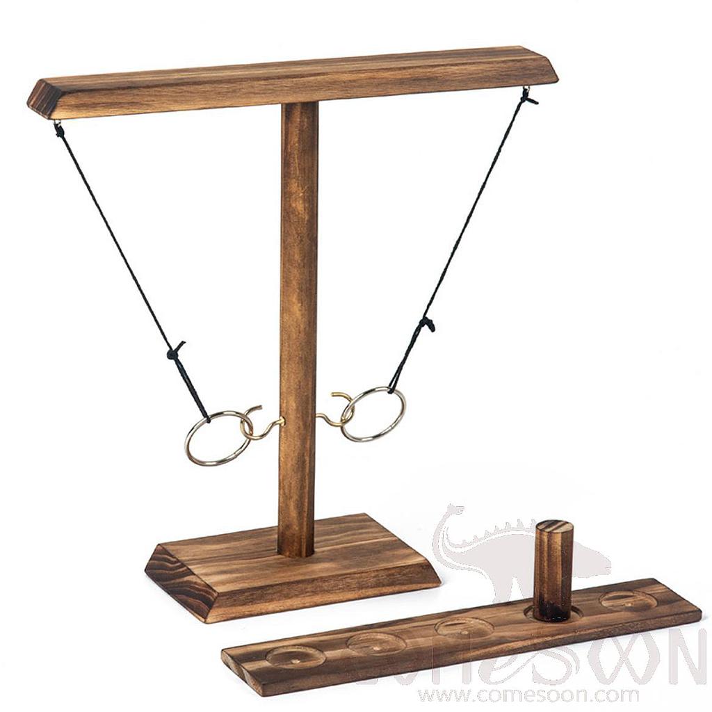Ring Toss Game，Wood