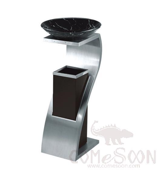 Trash Can, Iron Paint, 22*25*67Cm , Dustbins