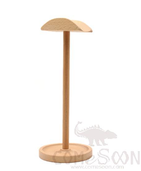 Beech Earphone Holder， 31.5cm，Curved