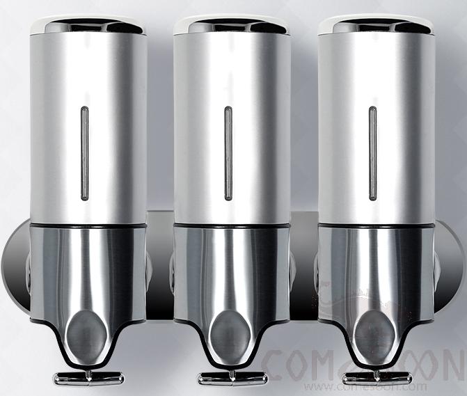 Triple
Soap Dispenser，L31.5*W10.5*H25.5CM，MOQ2000