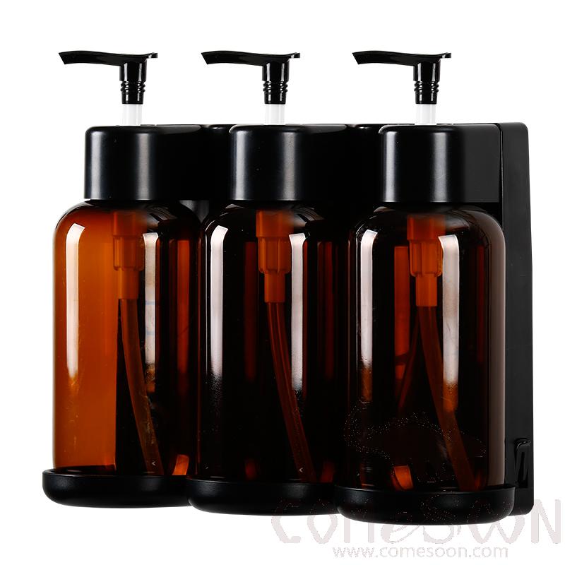 Triple
Soap Dispenser，L20*W8.7*H17CM，MOQ5000