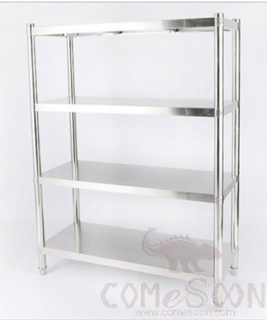 300kg Food Grade SUS 304 Rack, Round tube column, 1800*500*1500mm