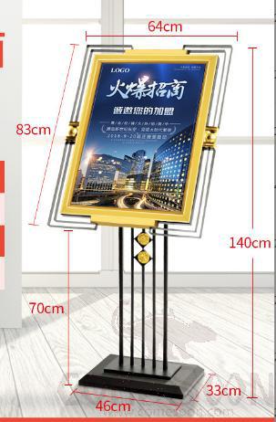 Black Diamond Oblique Sign,Titanium,L64*W33*H140cm