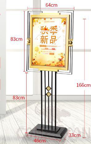 Black Diamond L Elevation Sign,Titanium,Large,L64*W33*H166cm