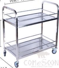 Medium Drink Cart, SS201, L84.5*W44.7*H88cm  Two layers