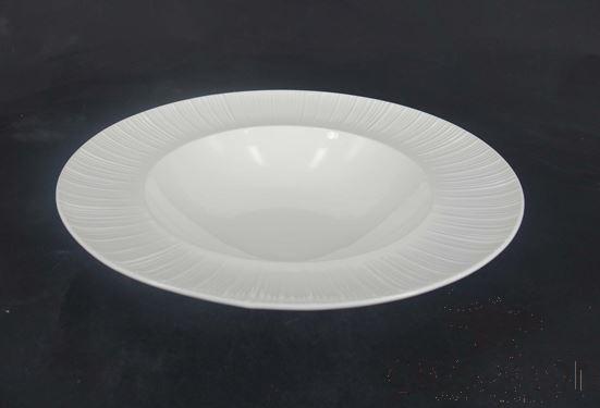 G099 Series Φ13&quot; Large Soup Plate - White