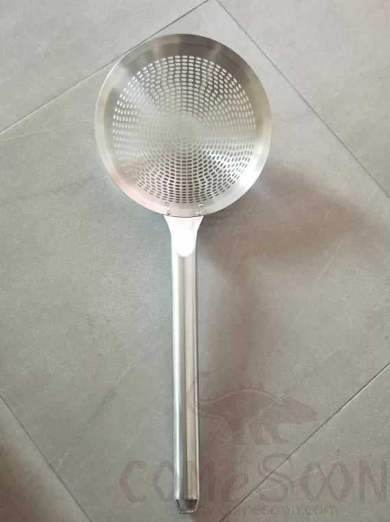 SS spoon large with long handle, 28cm/SS 201