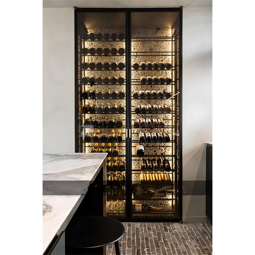 Custom Room Temperature Wine Cabinet, SUS 304