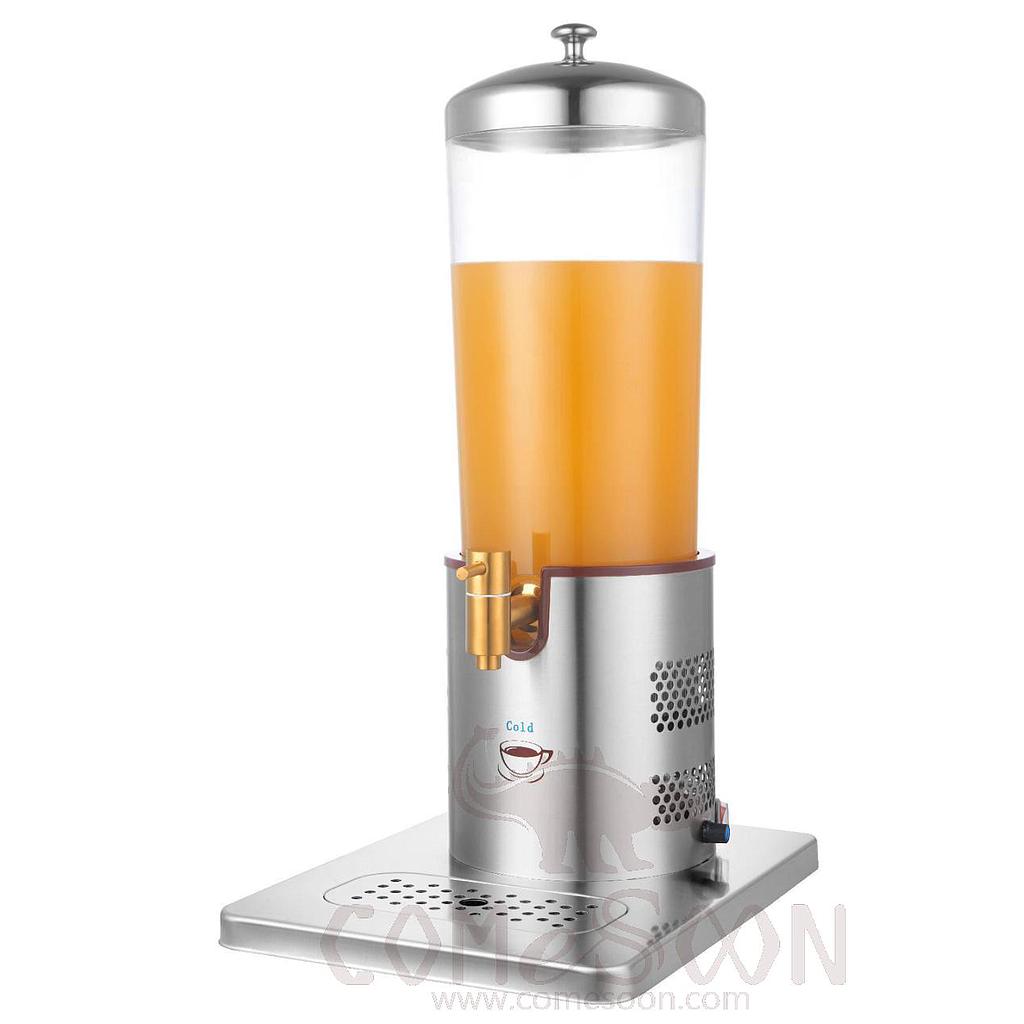 Single Head Insulated Beverage Machine,SS,6L,Silver