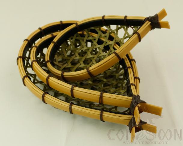 Yellow-Rimmed Green-Bottomed Fish Trap,280*180*30mm