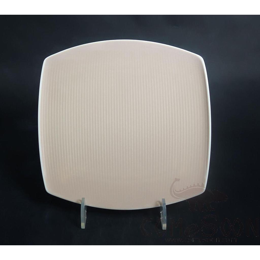 G161 Series 10&quot; Square Plate - Pink