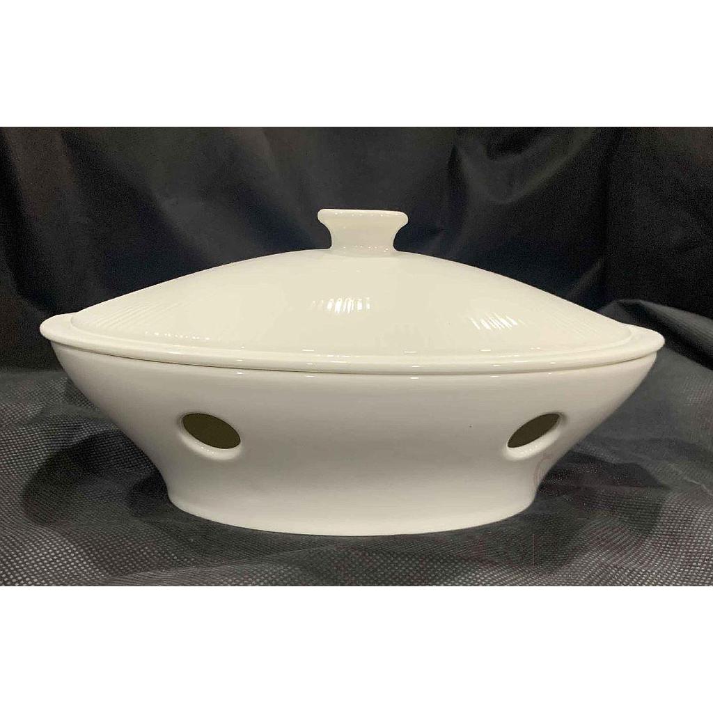 G161 Series 14.25&quot; Oval Deep Plate with Oven