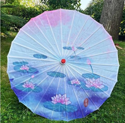 Oil Paper Umbrella, Silk Fabric, 70cm