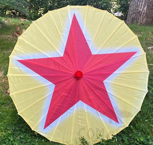 Oil Paper Umbrella, Silk Fabric, 60cm