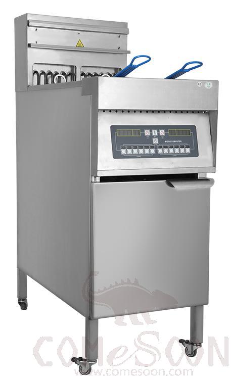 Computer Version Of The Double-Cylinder Fryer,400*770*1120mm,9KW/380V