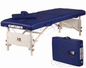 Folding Massage Bed,184*71cm,Navy Blue