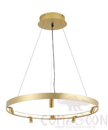 Ring Chandelier, High Quality Aluminum, Φ60*150Cm