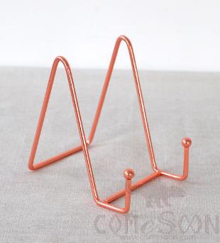 Rose Gold Medium N-Shaped Iron Mobile Phone Holder, 10.3 * 7.6 * 11cm, Iron