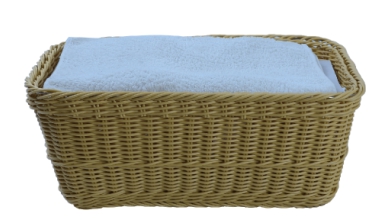 Laundry Basket-PP，41x31x17cm