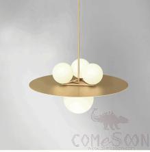 Small Pendant Light, Iron + Glass, D650Mm