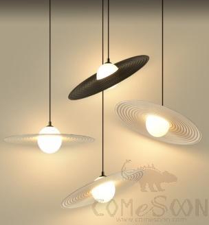 Small Pendant Light, Hardware+Pe Rotomolding, ¢45*H12Cm