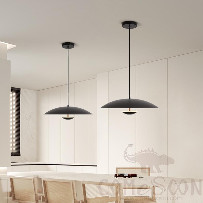 Small Pendant Lamp, Hardware Baking Paint + Aluminum, Φ350*H1500Mm