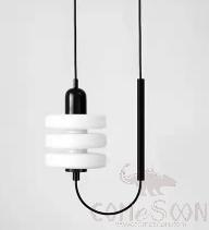 Small Chandelier, Hardware Baking Lacquer + Marble, D180*260Mm
