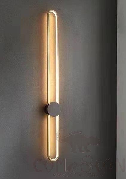 Wall Lamp, All Brass + Acrylic, Length 900Mm