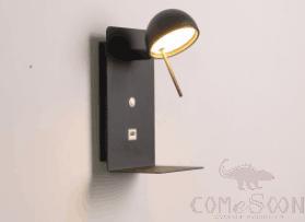 Wall Lamp, Lacquered Hardware + Acrylic, Small 120*140*240Mm