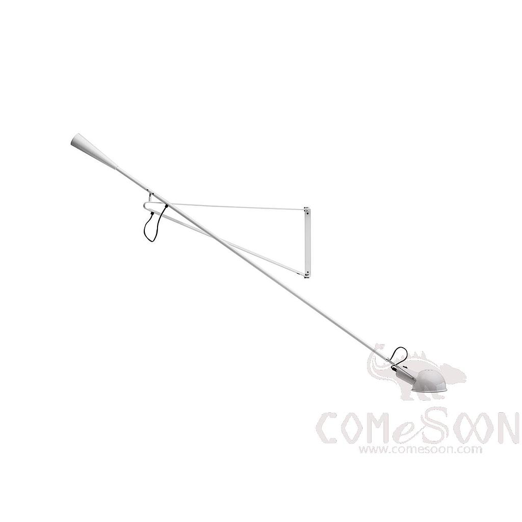 Flos Long Pole Wall Sconce Wall Sconce, Iron/Copper, Small