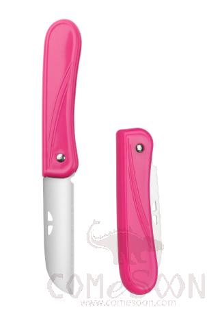 Knife， PP+Stainless Steel，PP+Stainless Steel，Rose Red