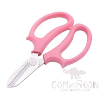 Flower Scissors， Stainless Steel，Pink