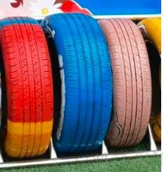 Kindergarten Tyres，Φ62cm，Blue